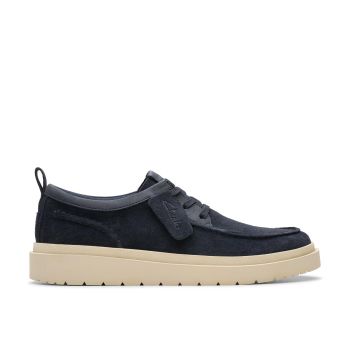 Polden Moc - Navy Suede
