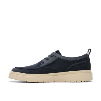 Polden Moc - Navy Suede