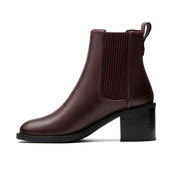 Chamberly Top - Merlot Leather