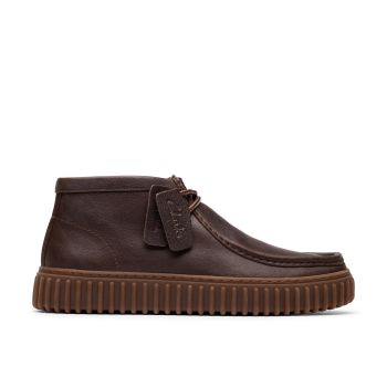 Torhill Hi - Dark Brown Lea