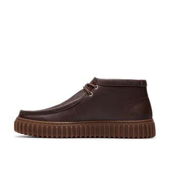 Torhill Hi - Dark Brown Lea