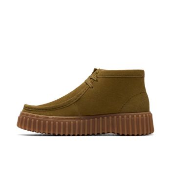 Torhill Moss - Olive Suede