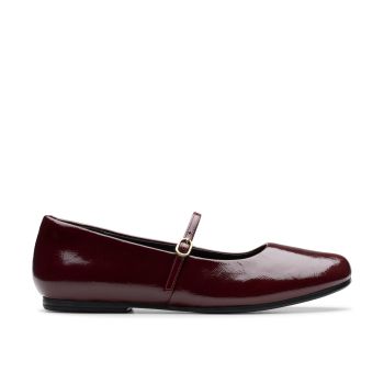 Livia Sky - Burgundy Patent