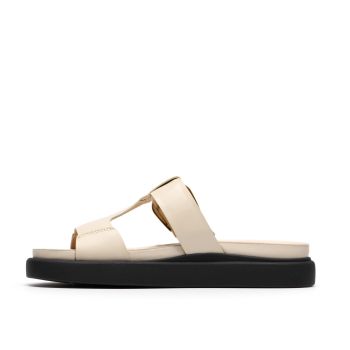 Aristella West - Cream Leather