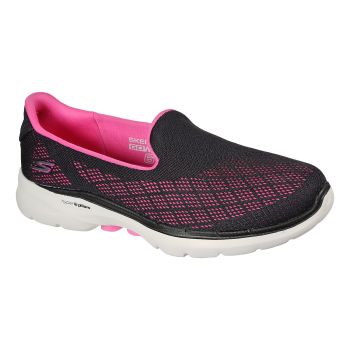 Go Walk 6 - Cosmic Force - Black/Hot Pink