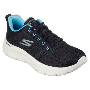 Go Walk Flex - Black/Aqua