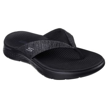 Go Walk Flex Sandal - Black Grey