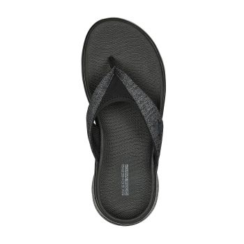 Go Walk Flex Sandal - Black Grey