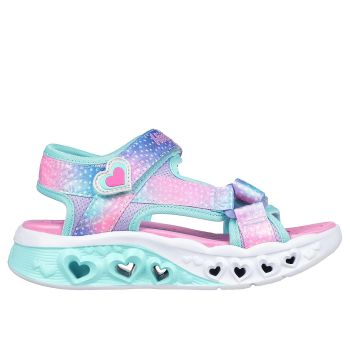 Flutter Hearts Sandal - Turquiose Mint