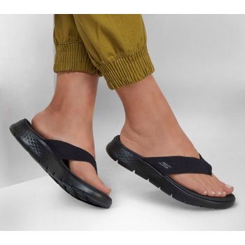 Go Walk Flex Sandal - Black Black