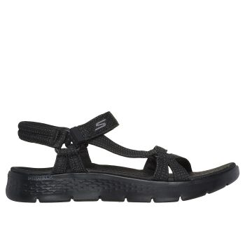 Go Walk Flex Sandal - Black Black