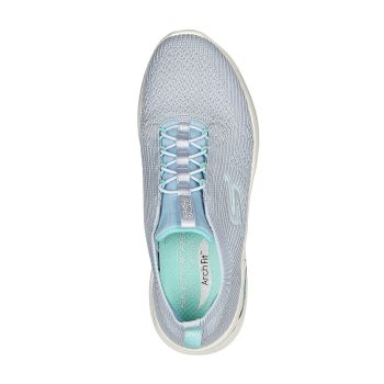 Go Walk Arch Fit - Gray Aqua