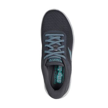Go Walk Flex - Charcoal Turquoise