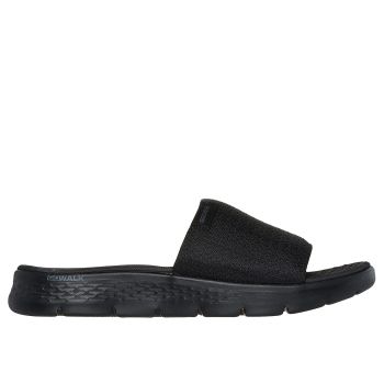 Go Walk Flex Sandal - Black Black