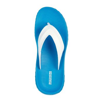 Go Recover Sandal - White Blue