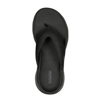 Go Walk Flex Sandal - Black Black