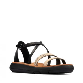 Jemsa Strap - Black Combi Lea