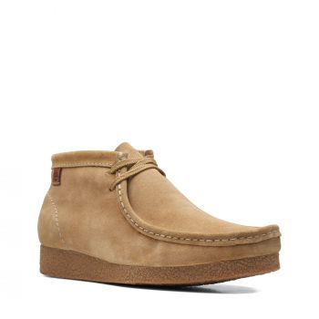 Shacre Boot - Dark Sand Suede