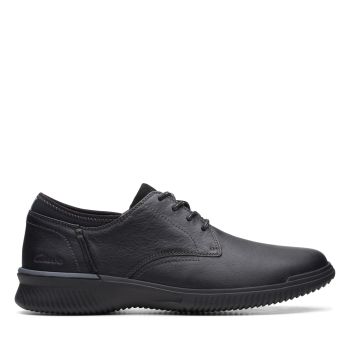 Donaway Plain - Black Leather