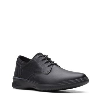 Donaway Plain - Black Leather