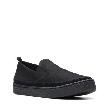 Barleigh Slip - Black Nubuck