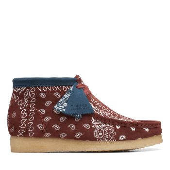 Wallabee Boot - Brick Paisley