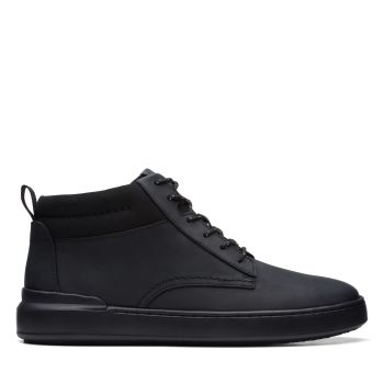 Courtlite Mid - Black Leather