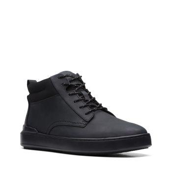 Courtlite Mid - Black Leather