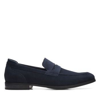 Bradish Ease - Navy Suede