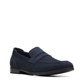 Bradish Ease - Navy Suede