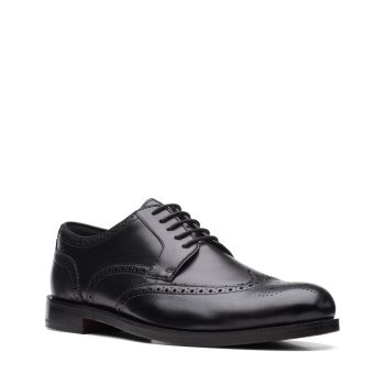 Craftdean Wing - Black Leather