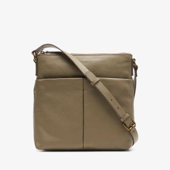 Topsham Pocket - Olive Leather