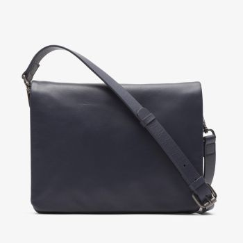 Treen Med - Navy Leather