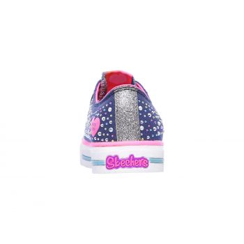 Shuffles- Twirly Toes - Navy Mint