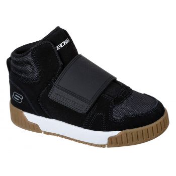High Top Sneaker W/Single Str - Black