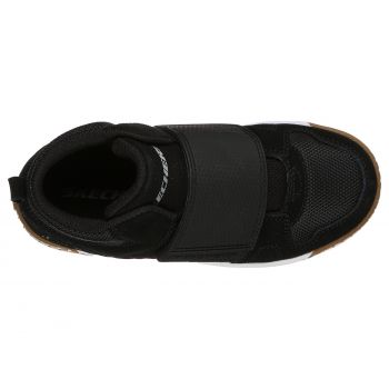 High Top Sneaker W/Single Str - Black