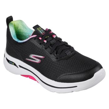 Go Walk Arch Fit - Black Hotpink