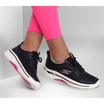 Go Walk Arch Fit - Black Hotpink