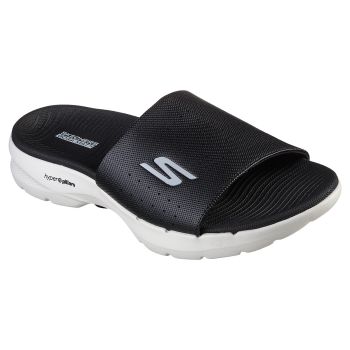 Go Walk 6 Sandal - Black White
